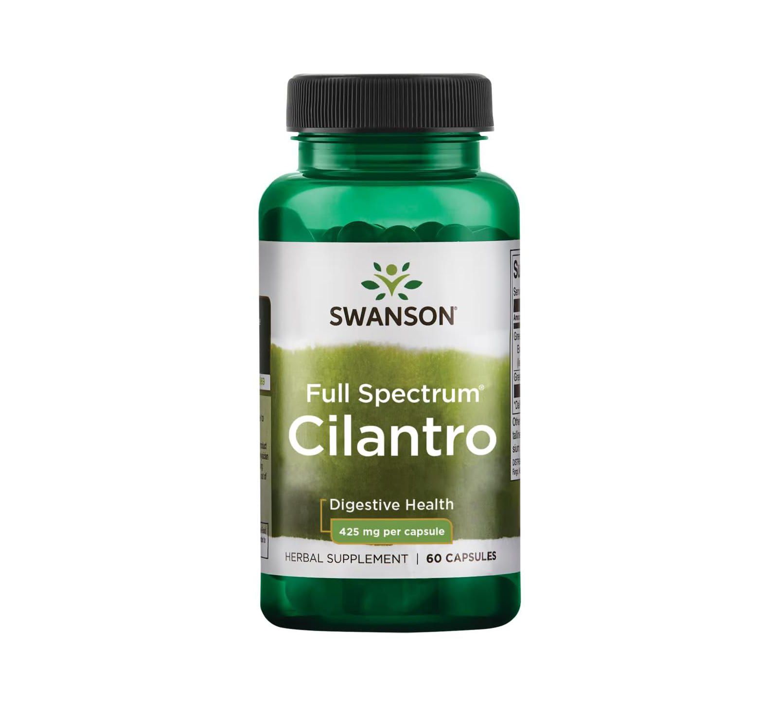 Кинза (кориандр) Swanson Premium, 425 mg, 60 капсул