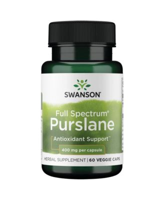 Swanson капсулы Swanson Full Spectrum Purslane 400 мг 60 шт