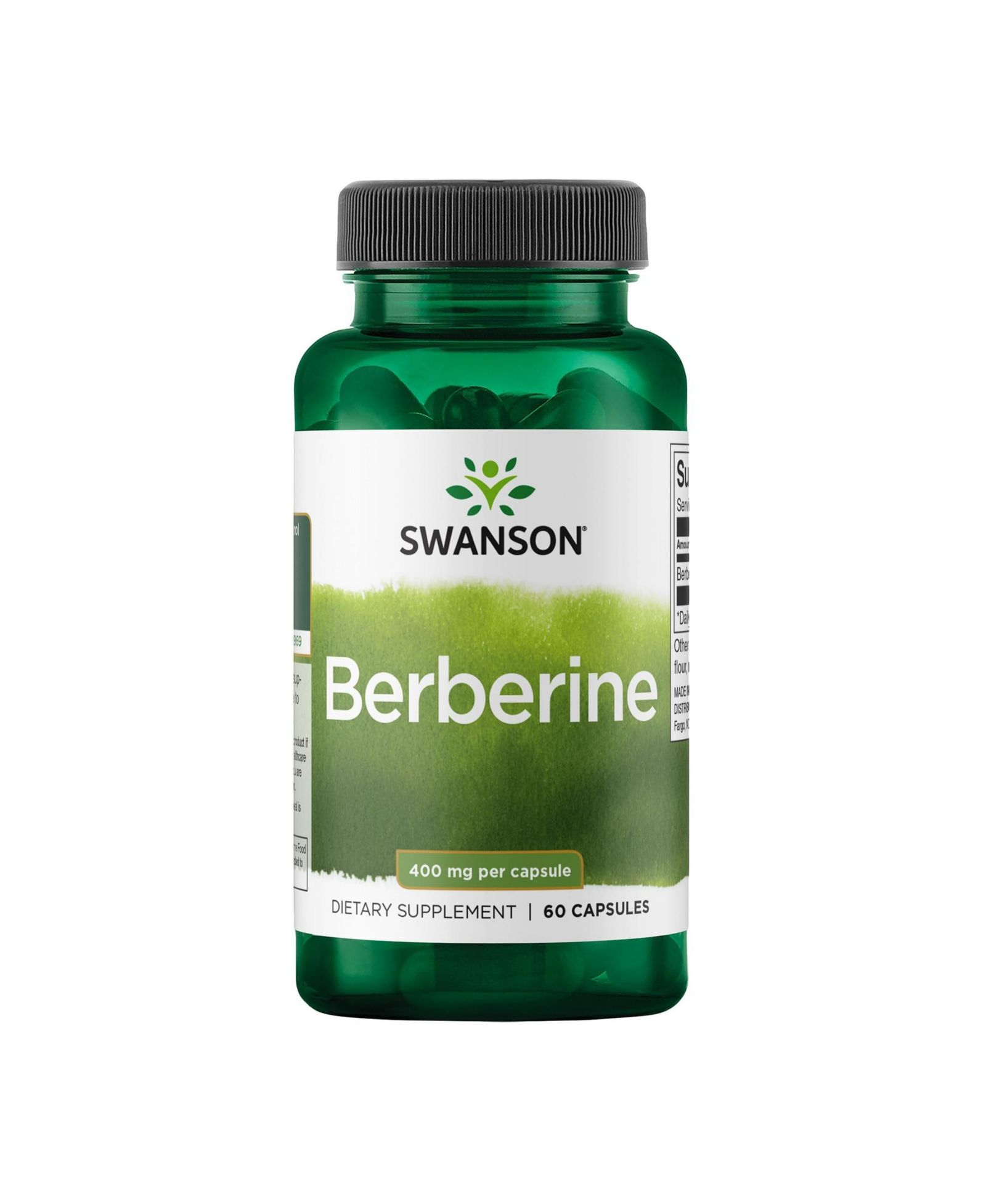 Бадминтон Swanson Berberine Standardized 97% Berberine HCl 400mg 60 капсул