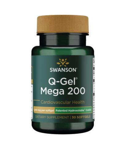 Swanson QGel Mega 200 200 мг 30 капсул