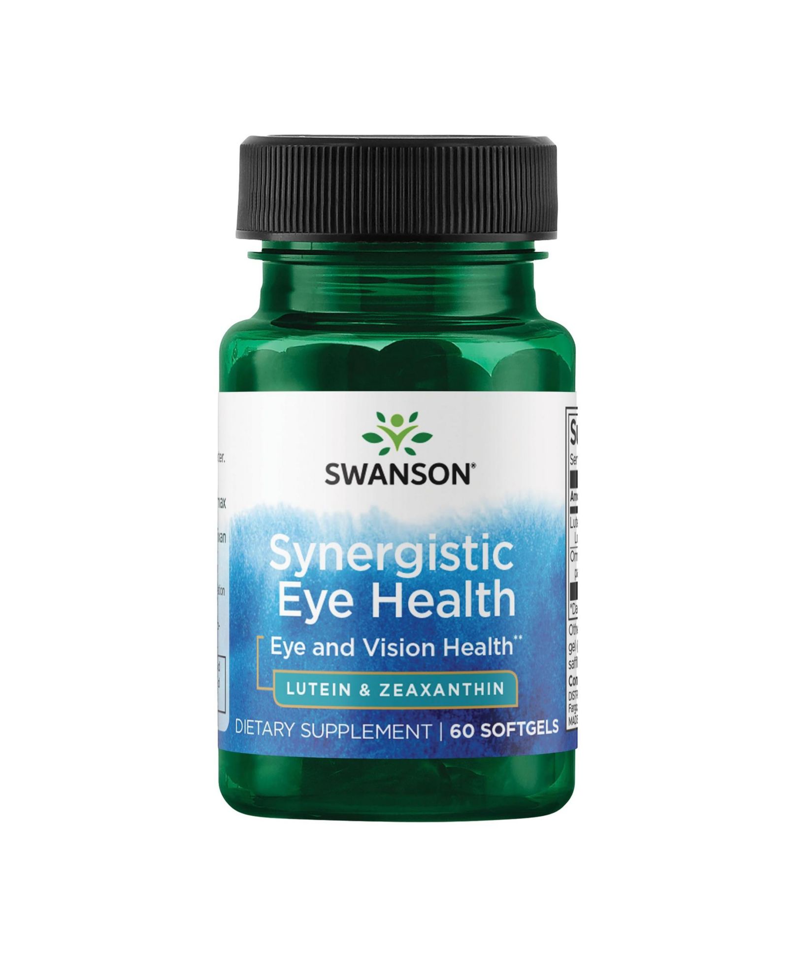 Swanson Lutein и Zeaxanthin для здоровья глаз, 60 капсул