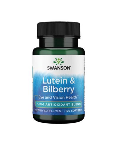 Добавка Swanson Lutein and Bilberry Eye Health