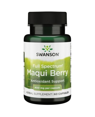 Swanson Maqui Berry Full Spectrum 400 mg 60 капсул