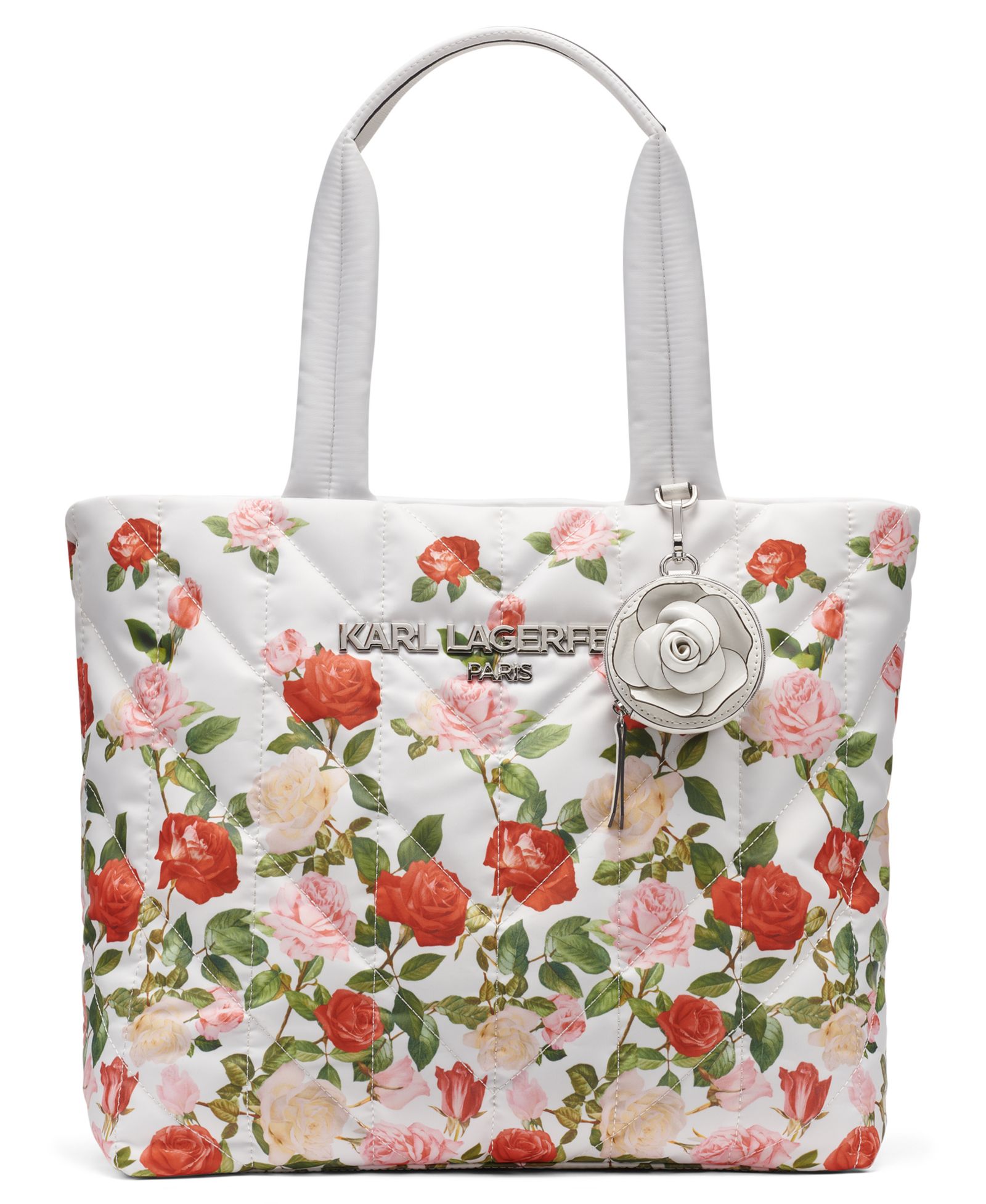 KARL LAGERFELD PARIS Voyage Large Tote Handbag