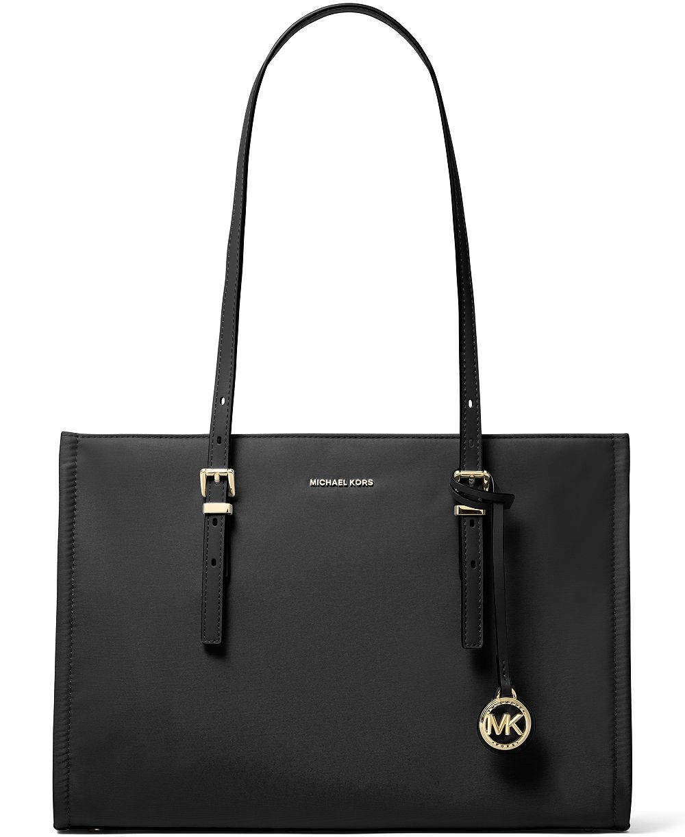 Michael Kors Zadie Medium East West Top Zip Tote Handbag