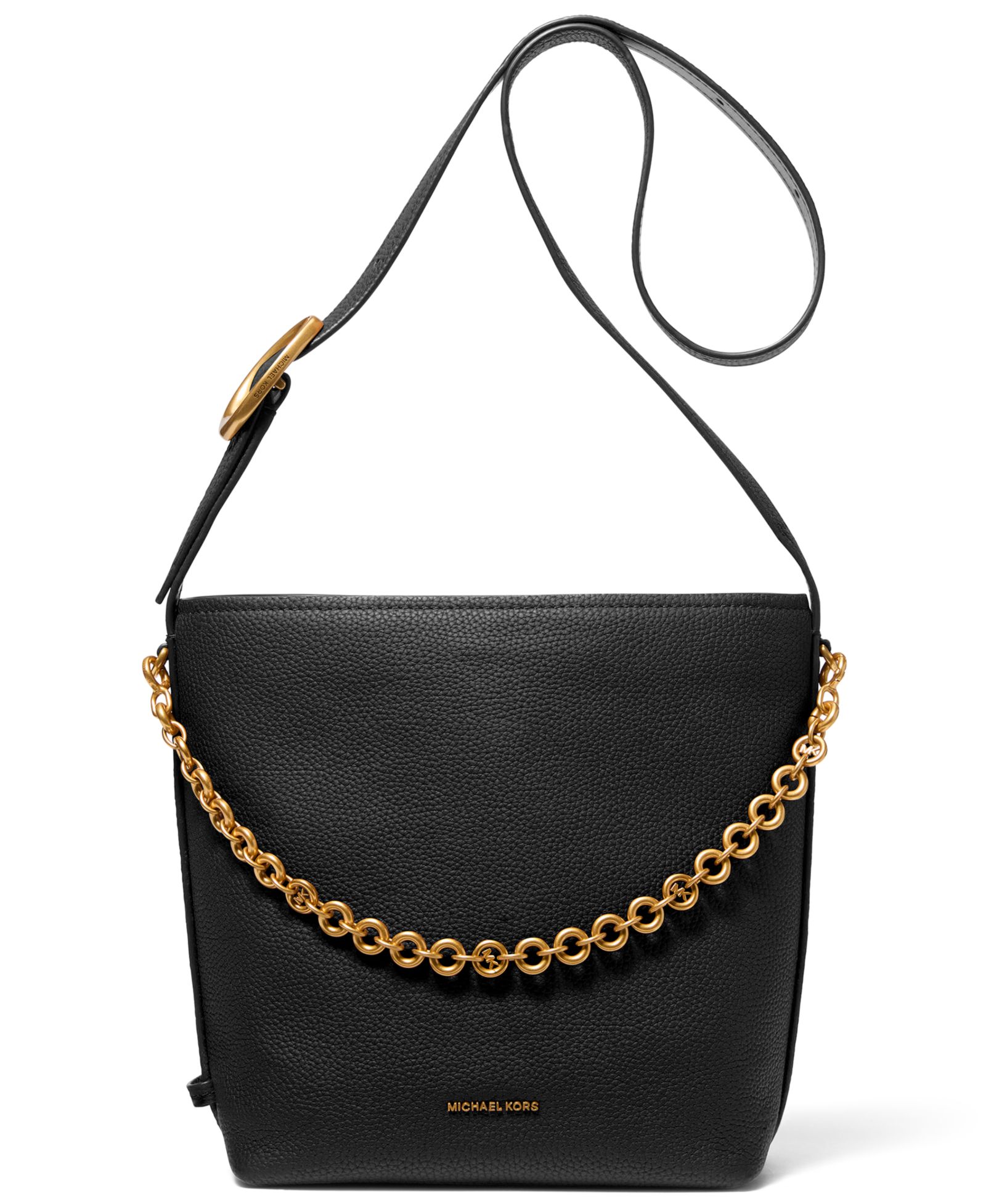 Женская сумка-мессенджер Michael Kors Nolita Small Bucket с цепочкой