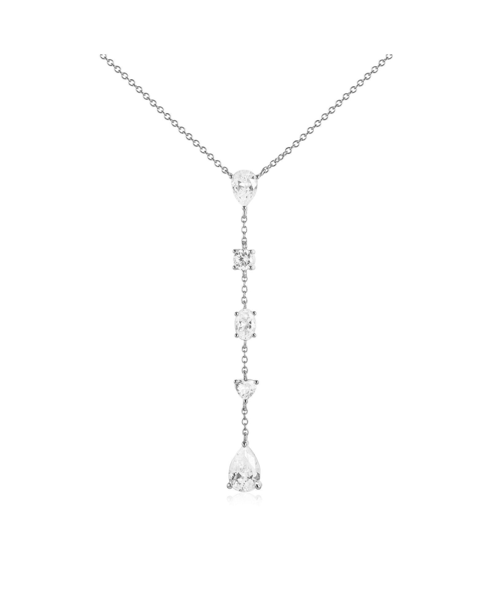 Untamed Petals Lunar Crystal Drop Pendant