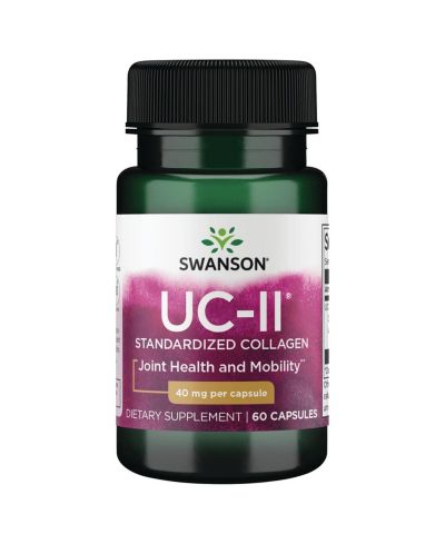 Swanson UcII Standardized Collagen 40 Milligrams 60 Capsules