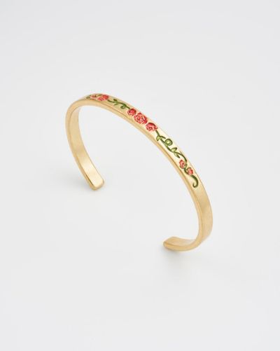 Золотой браслет Fable England English Gold Bangle