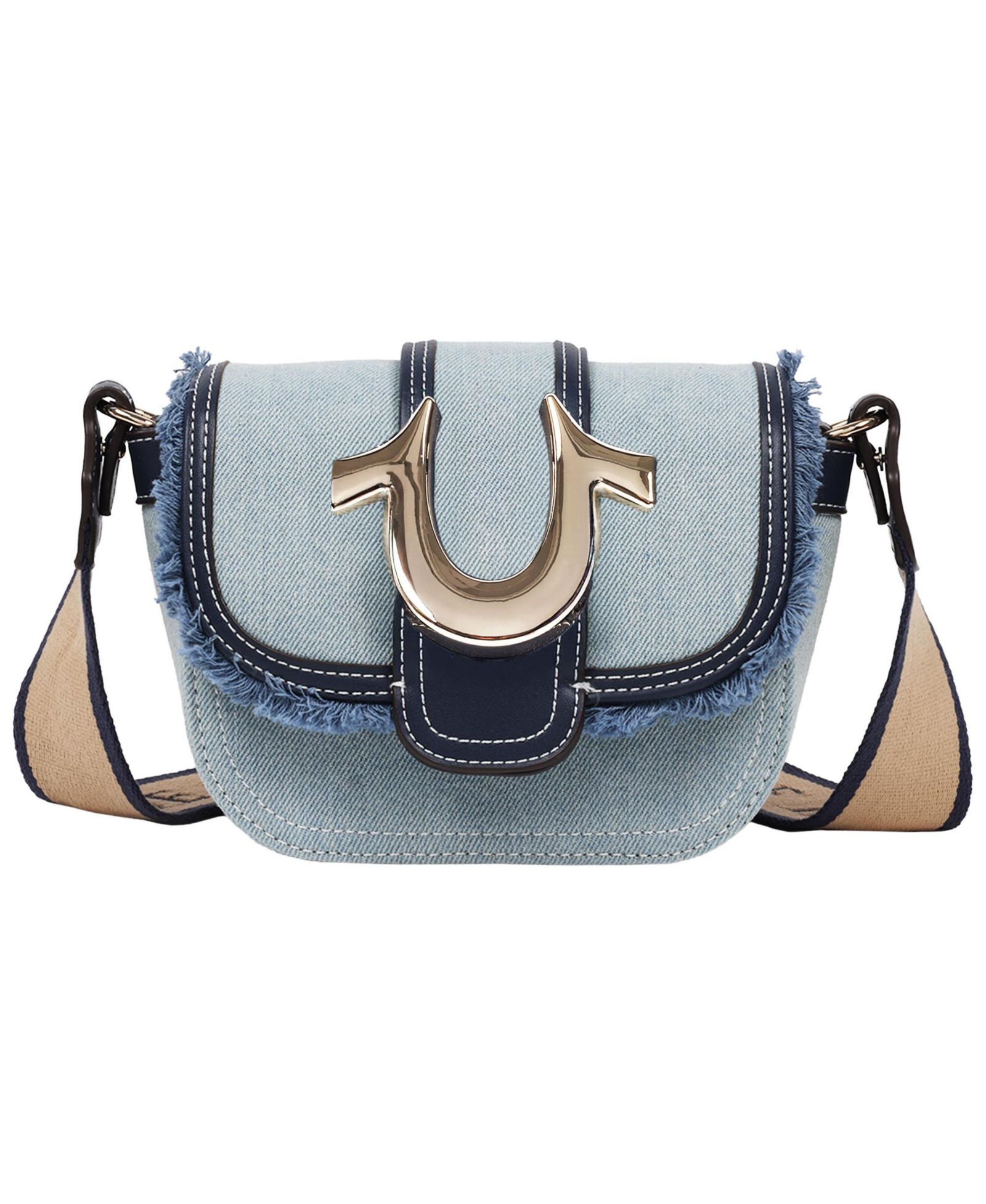 True Religion Женская мини-сумка через плечо Asher с необработанным краем