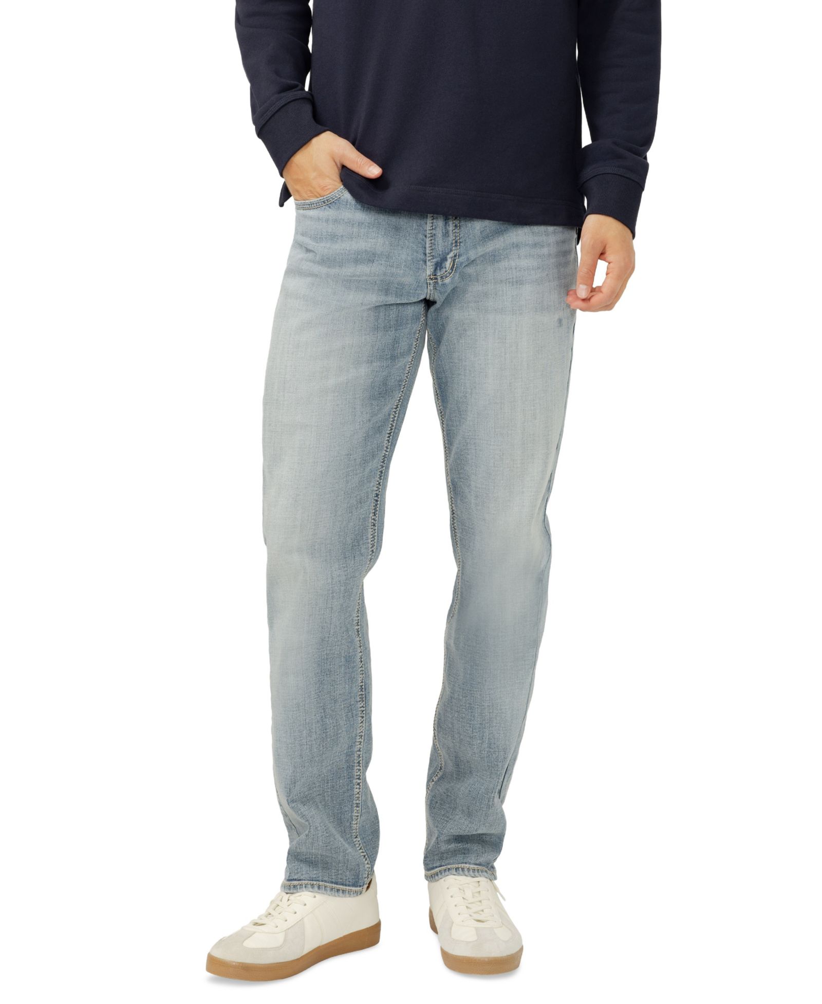 Silver Jeans Co. Men's Cotton Regular-Fit Jeans