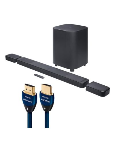 Саундбар JBL BAR 1300X MK2 11.1.4 Channel с кабелем AudioQuest Sky 3m HDMI