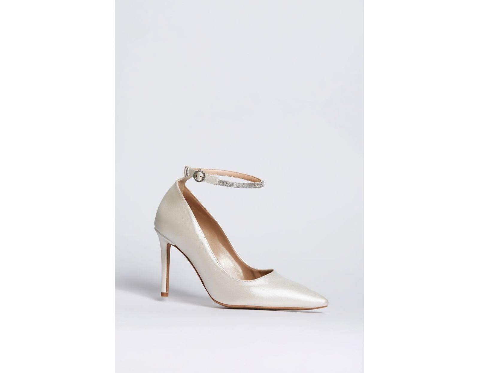 Женские туфли-лодочки Forever and Always Shoes Adelina Ankle Strap Pointed Toe Pump