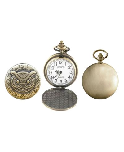 Invicta Мужские винтажные кварцевые часы 49001 с двухдискольным циферблатом