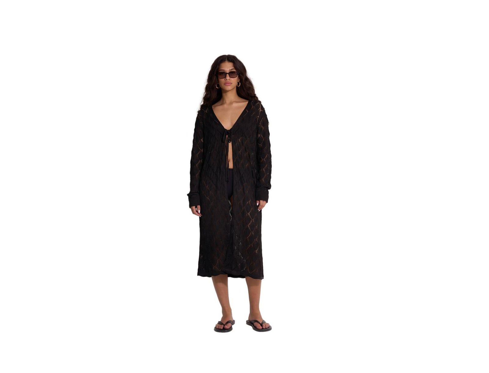 Gottex Beach Life Women's Santorini Crocheted Midi Cover-Up