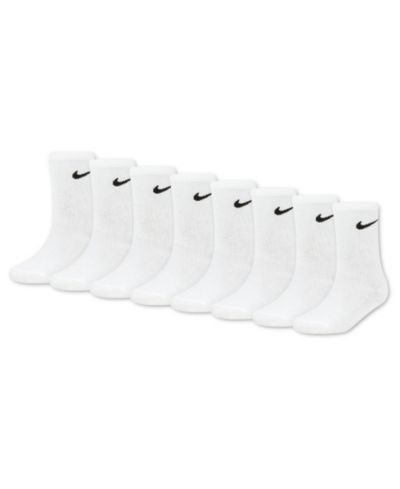 Nike Boys' 4-7 Crew Socks, 8-Pack