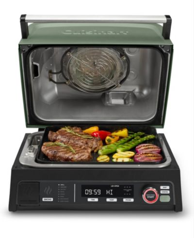 Электрический гриль Cuisinart FlavorBoost 8-in-1 Outdoor