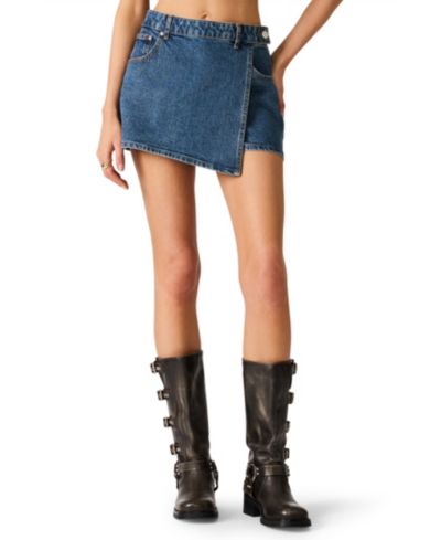 Женская мини-юбка-шорты Steve Madden Brightin Mini Denim