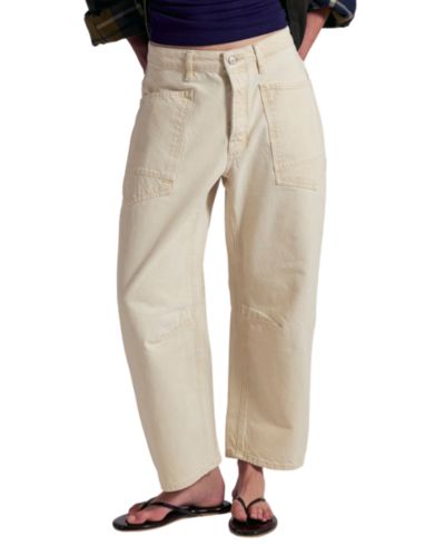 Free People Women's We The Free Cotton Minimalist Moxie Boyfriend Jeans