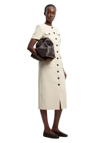 Платье миди Karen Millen Textured Tweed Tailored Женское