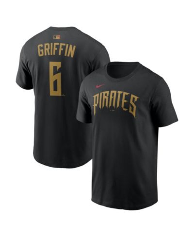 Футболка Nike Konnor Griffin Pittsburgh Pirates 2026 City Connect, черная, Мужская