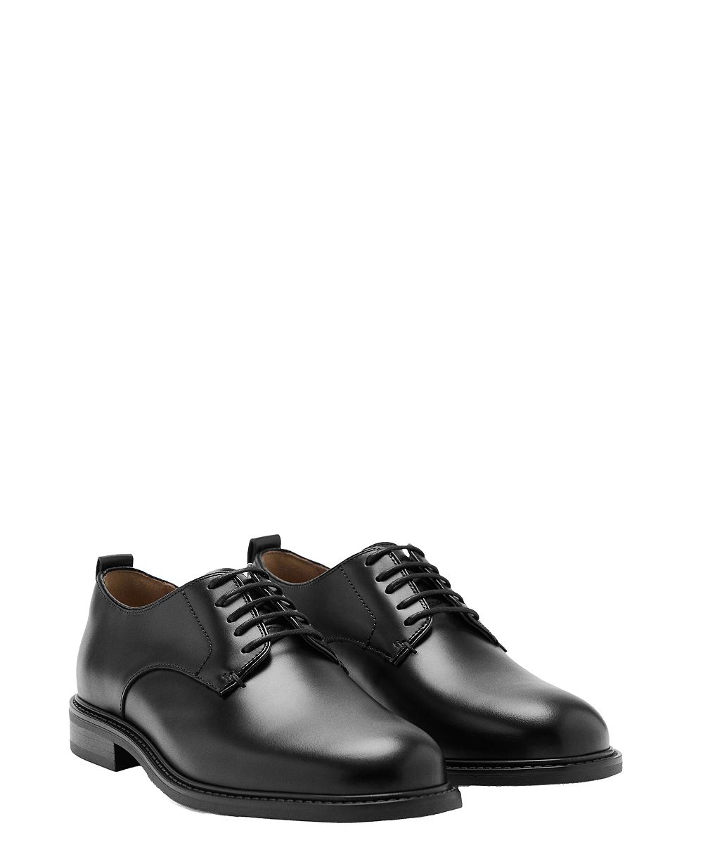 Мужские кожаные туфли Mango Lace-Up
