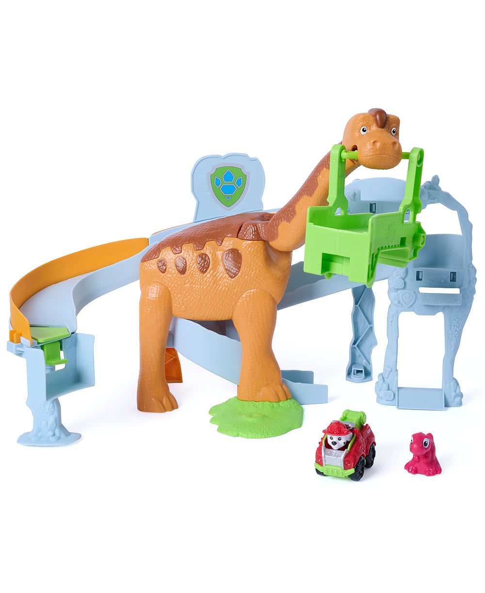 Paw Patrol Dinosaur Lift & Race 3-Piece Playset, Ages 3+
