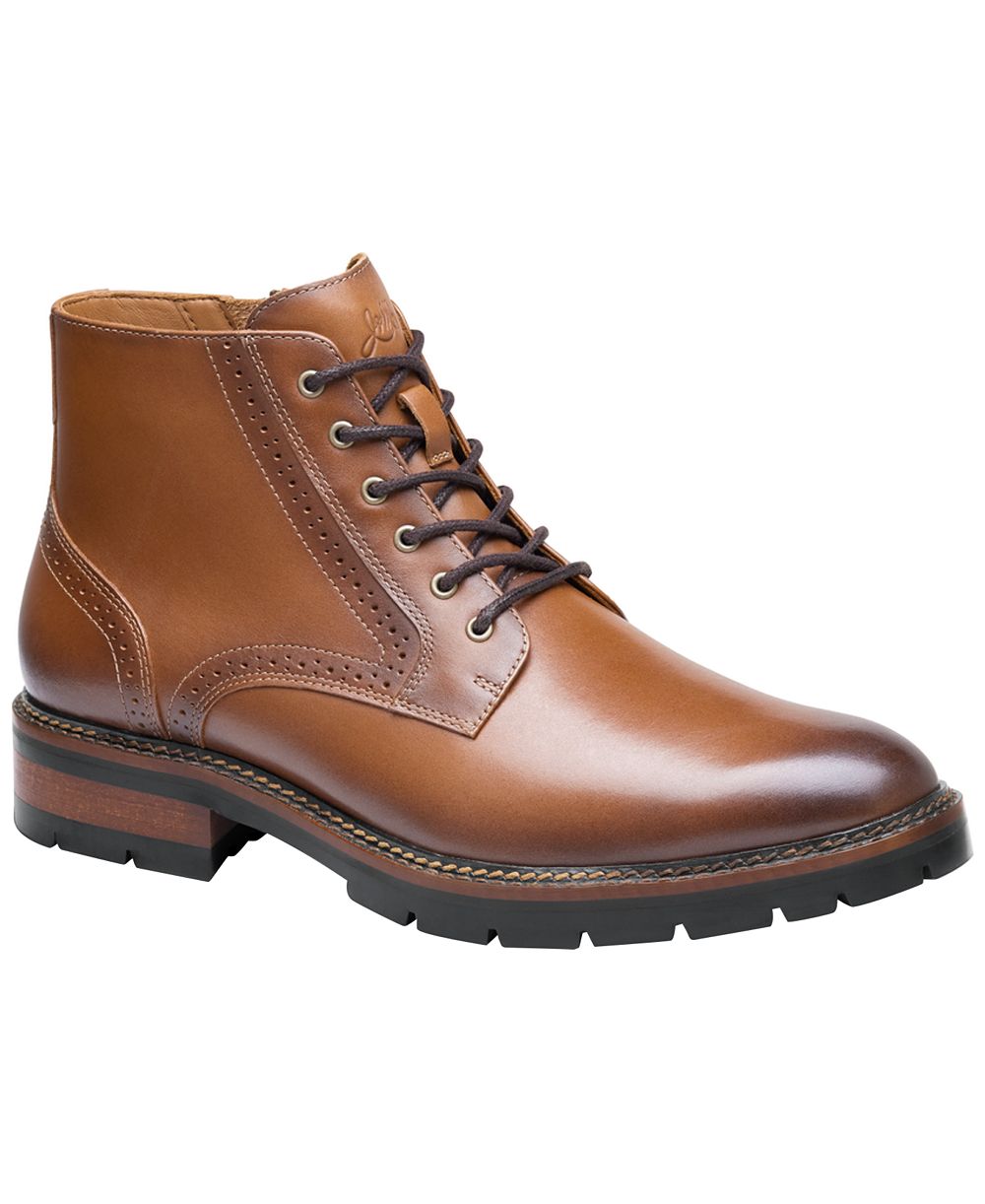Johnston & Murphy Men's Keegan Plain-Toe Boots