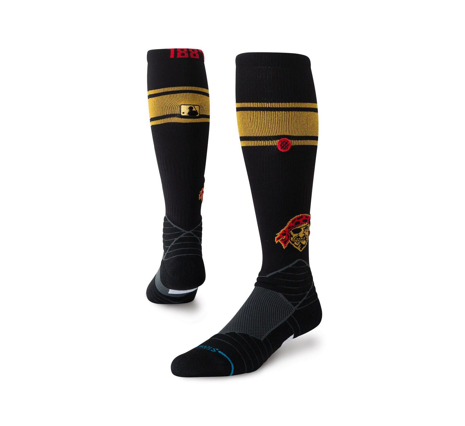 Stance Men's and Women's Black Pittsburgh Pirates 2026 City Connect Over The Calf Socks
