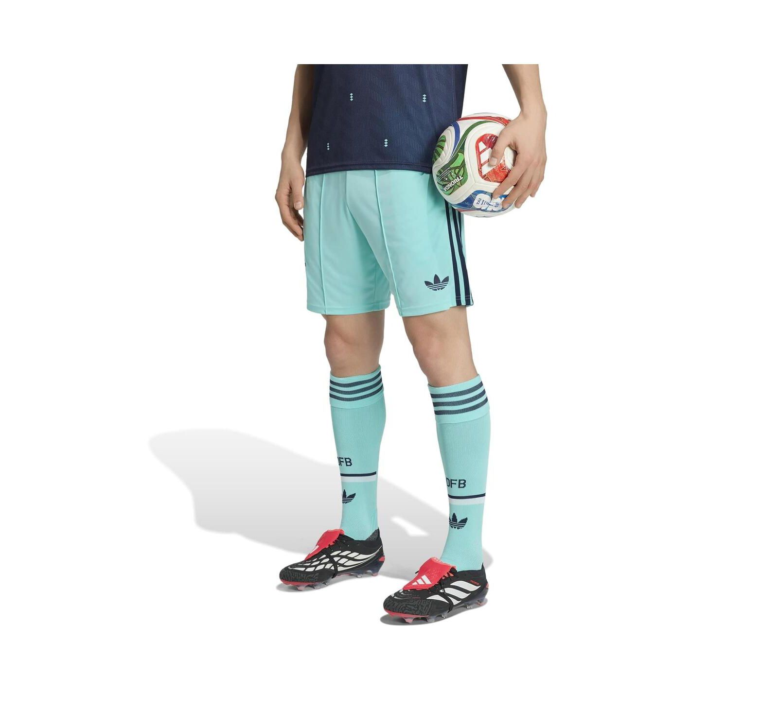 Мужские шорты Adidas Germany National Team 2026 Away Replica, Turquoise