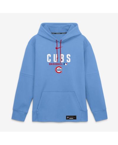 Nike мужская толстовка Chicago Cubs Authentic Collection Therma-FIT Light Blue