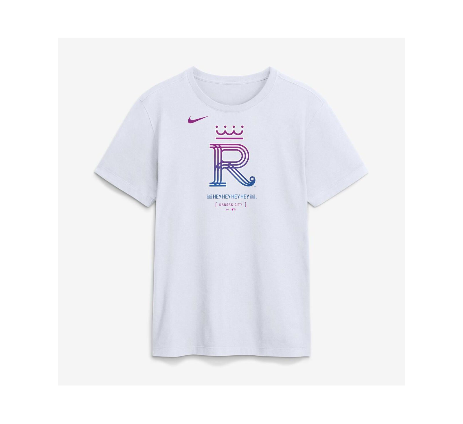 Nike Men's White Kansas City Royals 2026 City Connect Large Logo T-Shirt