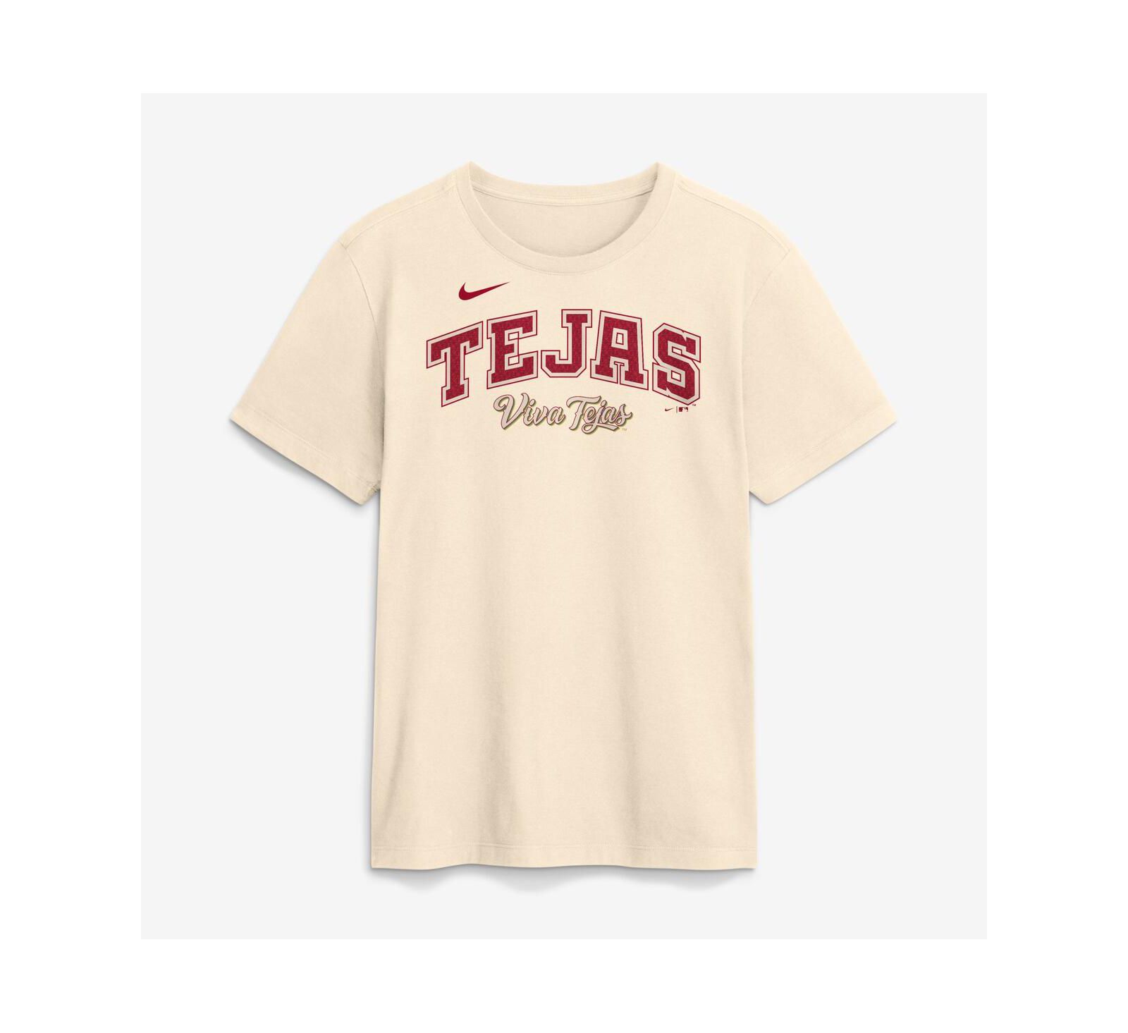 Nike Men's Cream Texas Rangers 2026 City Connect Wordmark T-Shirt