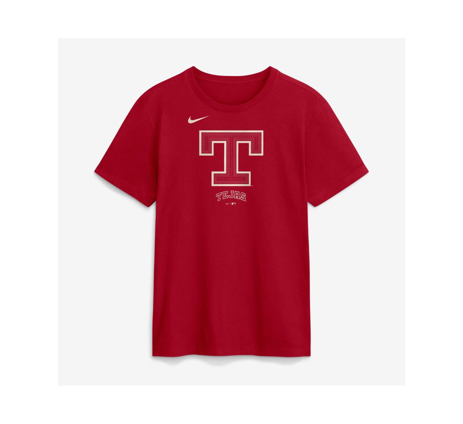 Nike Men's Red Texas Rangers 2026 City Connect Large Logo T-Shirt