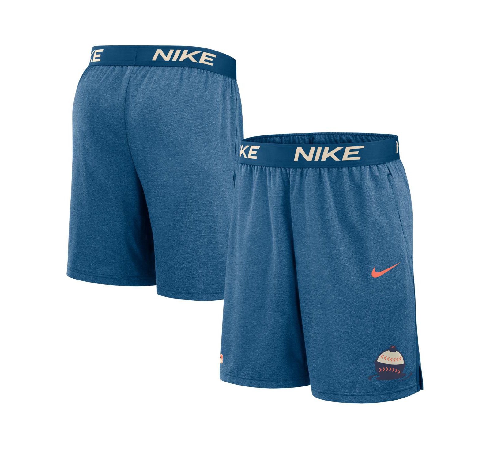 Nike Men's Blue Milwaukee Brewers 2026 City Connect Authentic Collection Dri-FIT Knit Shorts