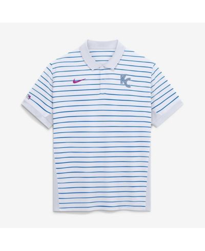 Мужская поло Nike White Kansas City Royals 2026 City Connect Authentic Collection Dri-FIT