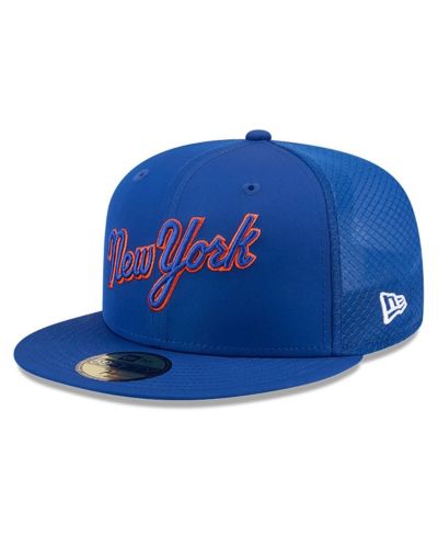 New Era Men's Royal New York Mets 2026 Batting Practice 59FIFTY Fitted Hat