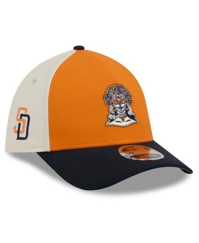 New Era Мужская кепка San Diego Padres 2026 City Connect M-Crown A-Frame 39THIRTY Flex Orange/Navy
