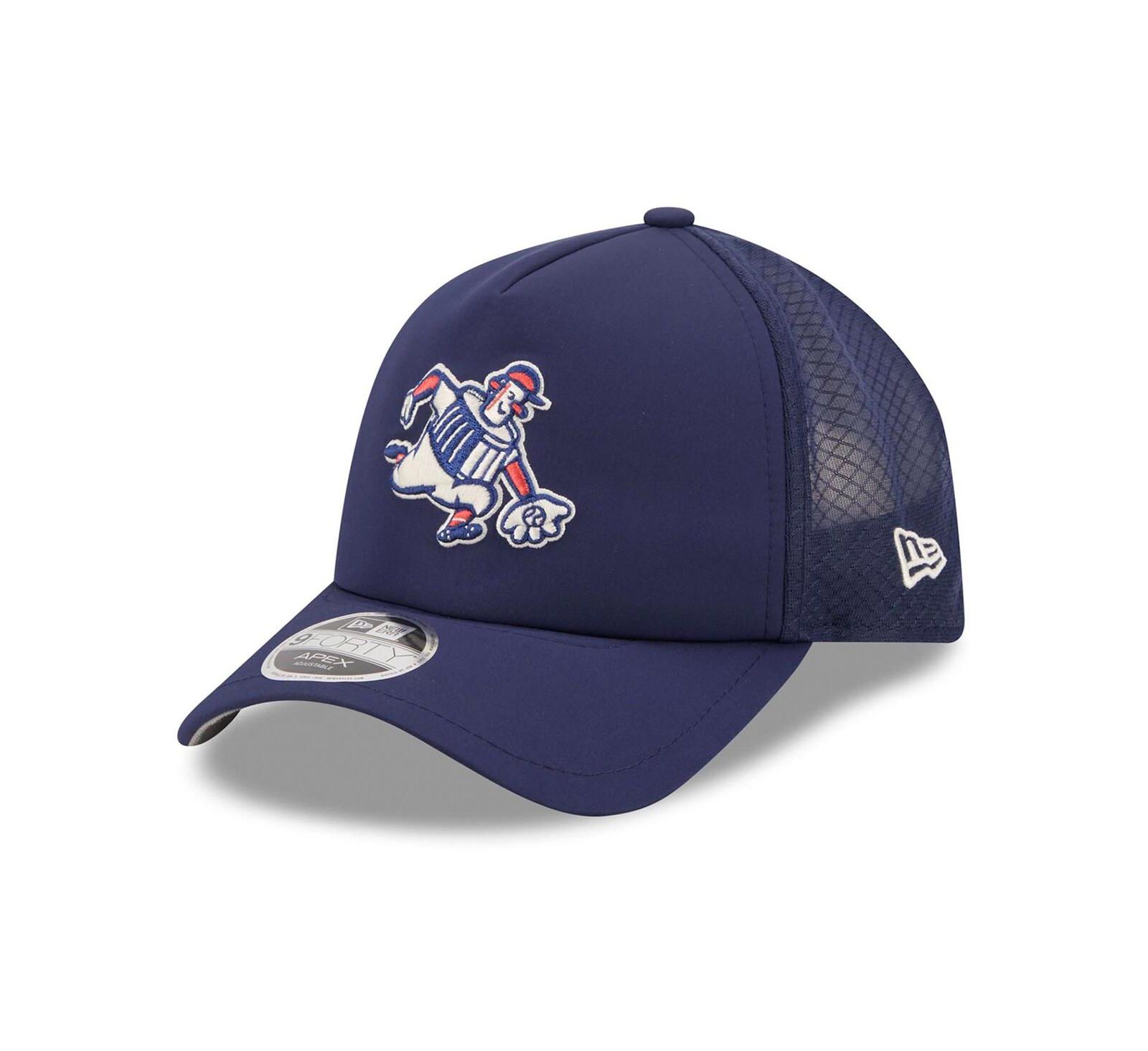 Мужская кепка New Era Milwaukee Brewers 2026 City Connect Apex 9FORTY Adjustable, темно-синяя