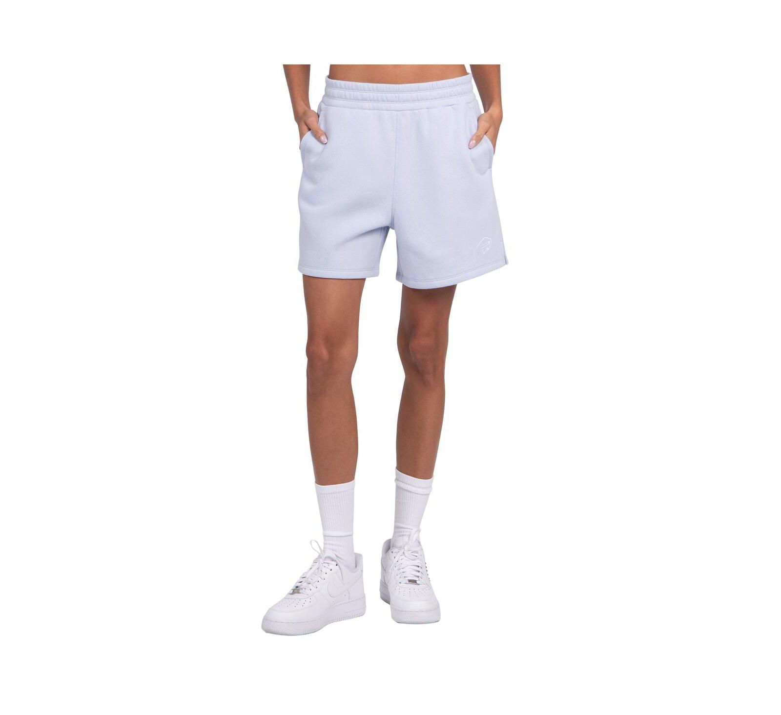 Starter Women's Pastel Blue Buffalo Bills Travel Pastels Fleece Shorts