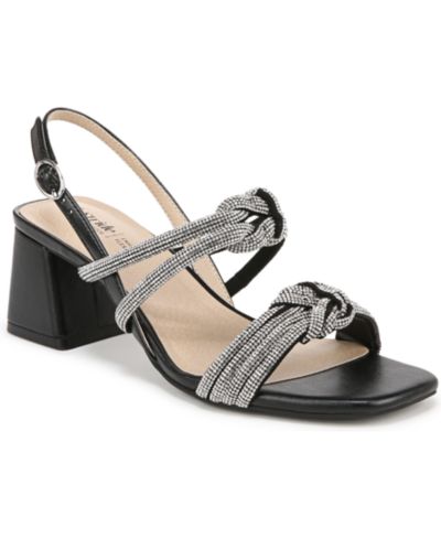 Туфли-лодочки LifeStride Women's Celeste Angled Block Heel Square Open Toe Slingbacks