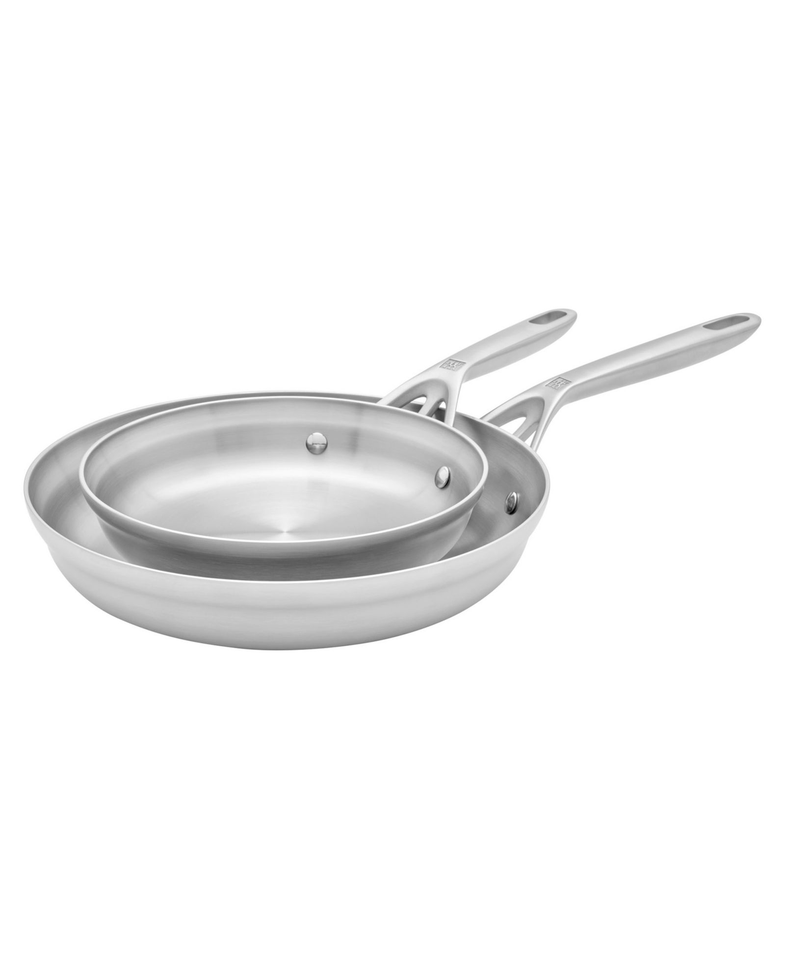 ZWILLING Motion Stainless Steel 2-Piece Fry Pan Set