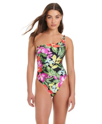 Женский слитный купальник Red Carter Casablanca One-Shoulder One-Piece