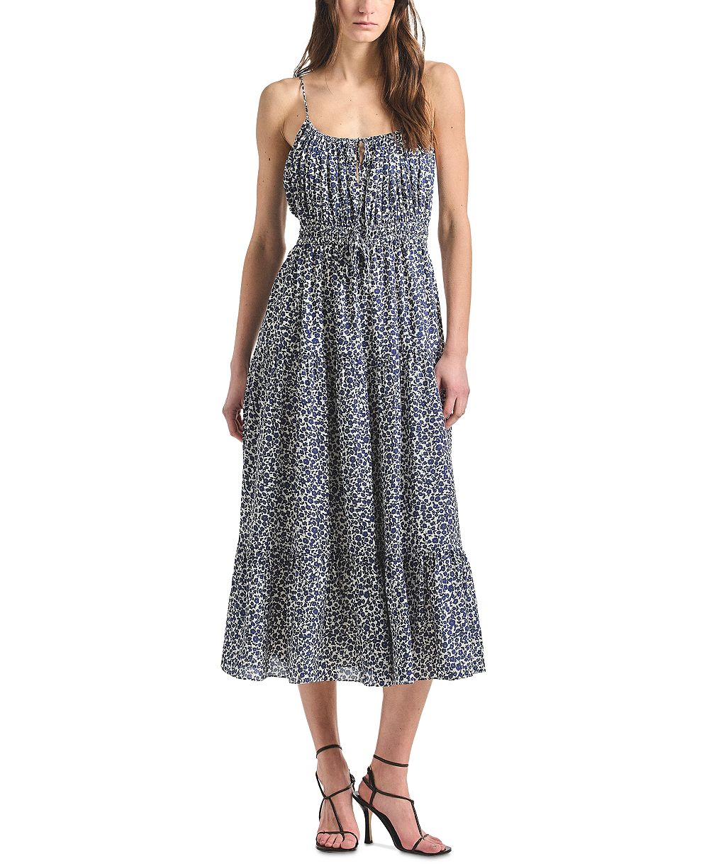 Женское платье Derek Lam 10 Crosby Abigail Smocked Waist Midi Dress