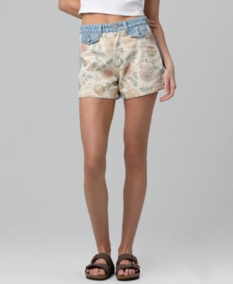 BLANK NYC Women's In Blossom High-Rise Shorts