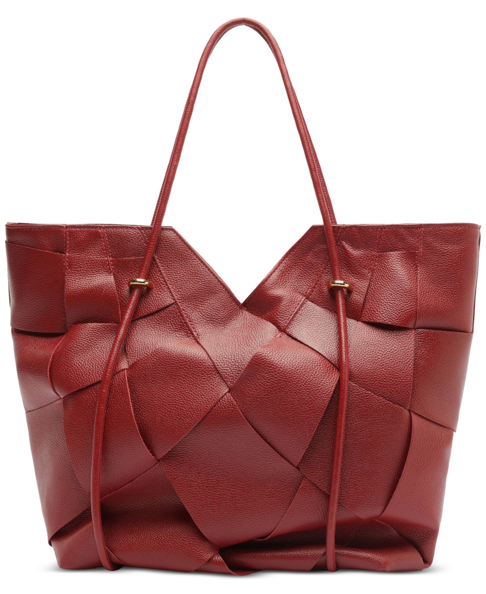 Arezzo Sarah Large Leather Tote Handbag