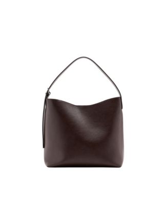 Mango Women's Buckle Bucket Bag