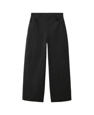 MANGO Women's Balloon Wide-Leg Pants