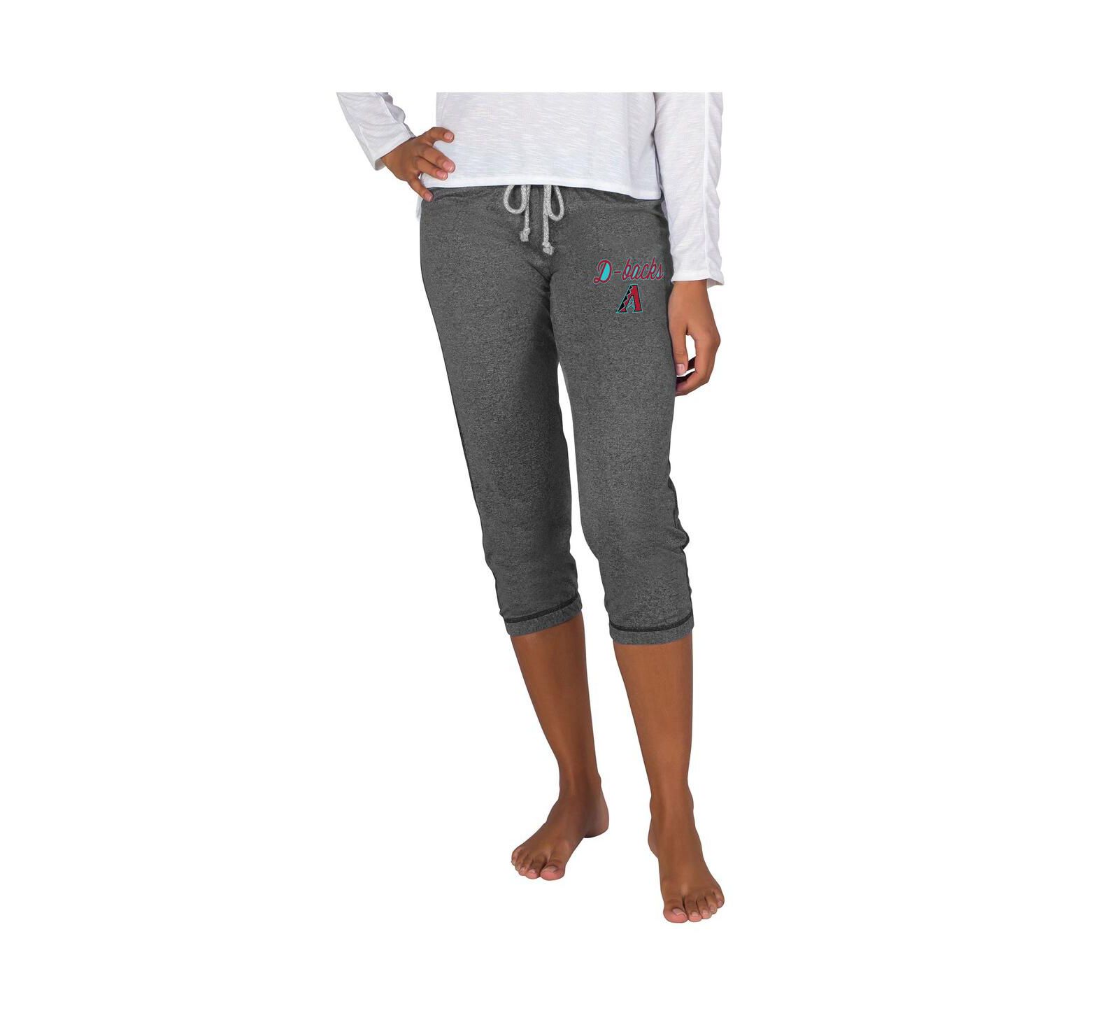 Concepts Sport Women's Charcoal Arizona Diamondbacks Quest Knit Capri Pants