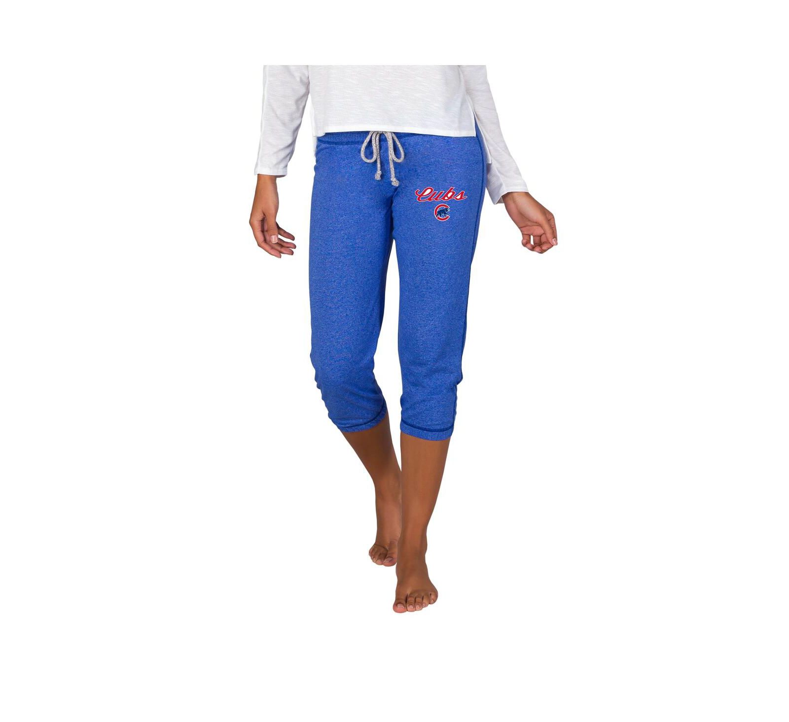 Concepts Sport Women's Royal Chicago Cubs Quest Knit Capri Pants